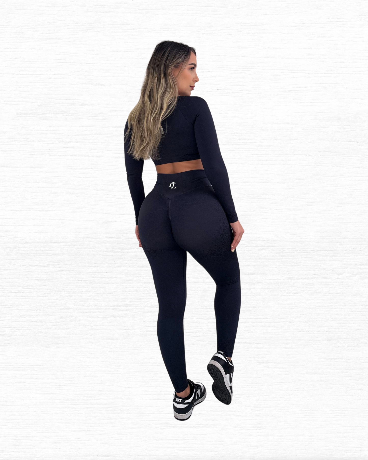 Power Hour Long Sleeve Crop