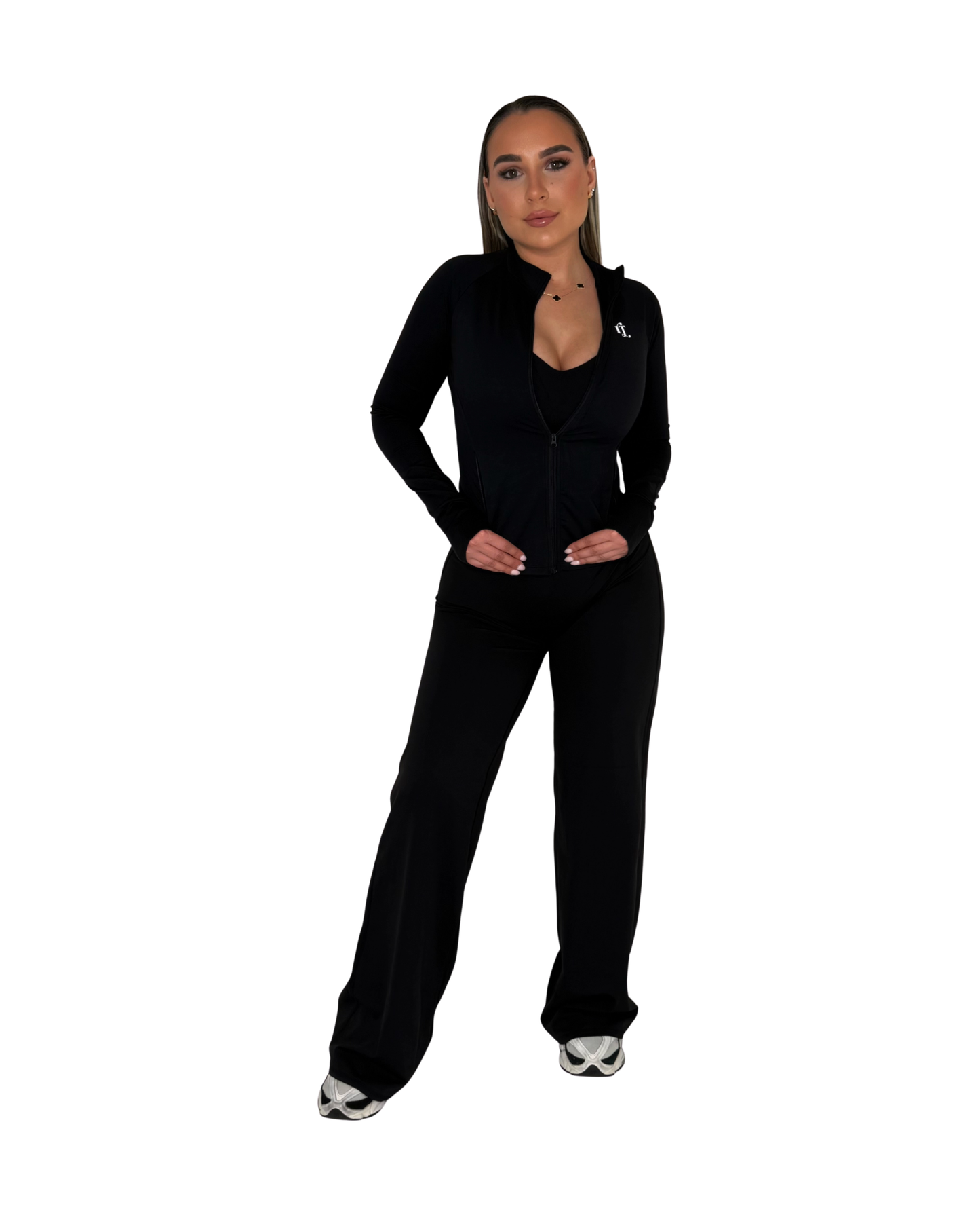 Frost Bite Zip-Up - Black