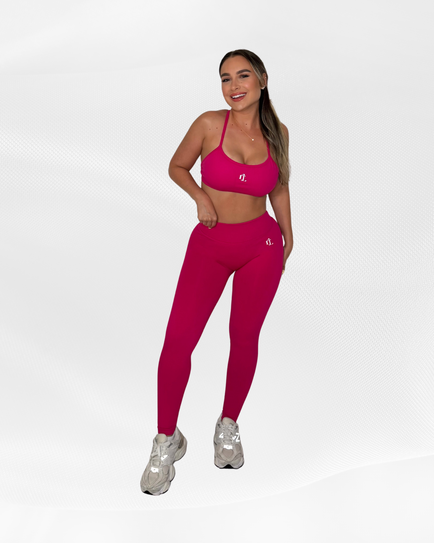 Cherry Blossom Sculpt V-Back Leggings