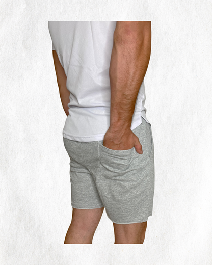 Alpha Cut Shorts - Grey