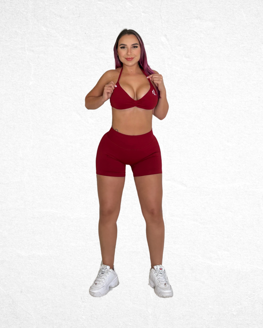 Cherry Blazed Sculpt Bra