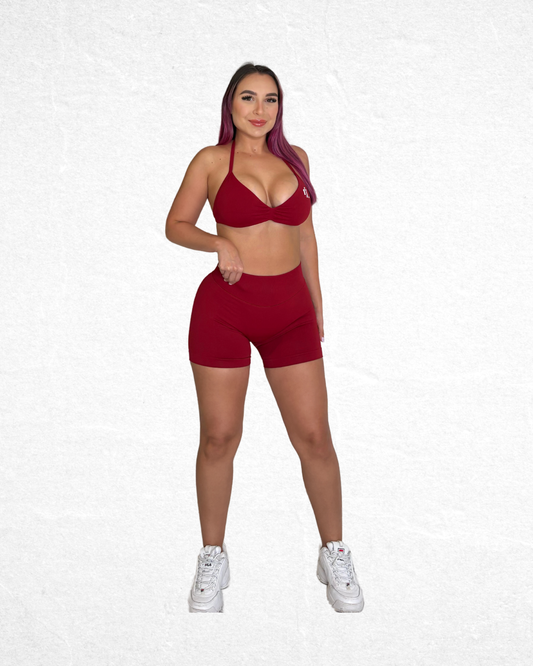 Cherry Blazed Sculpt Shorts