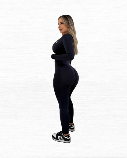 Power Hour Long Sleeve Crop