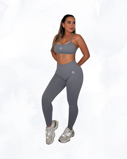 Cloudy Cross-Back Sports Bra