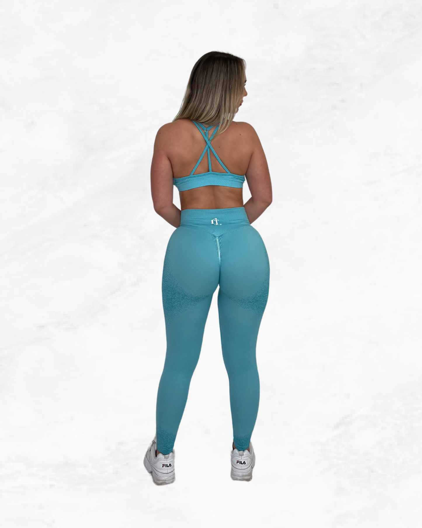 Baby Blue Frosted Dreams - Legging