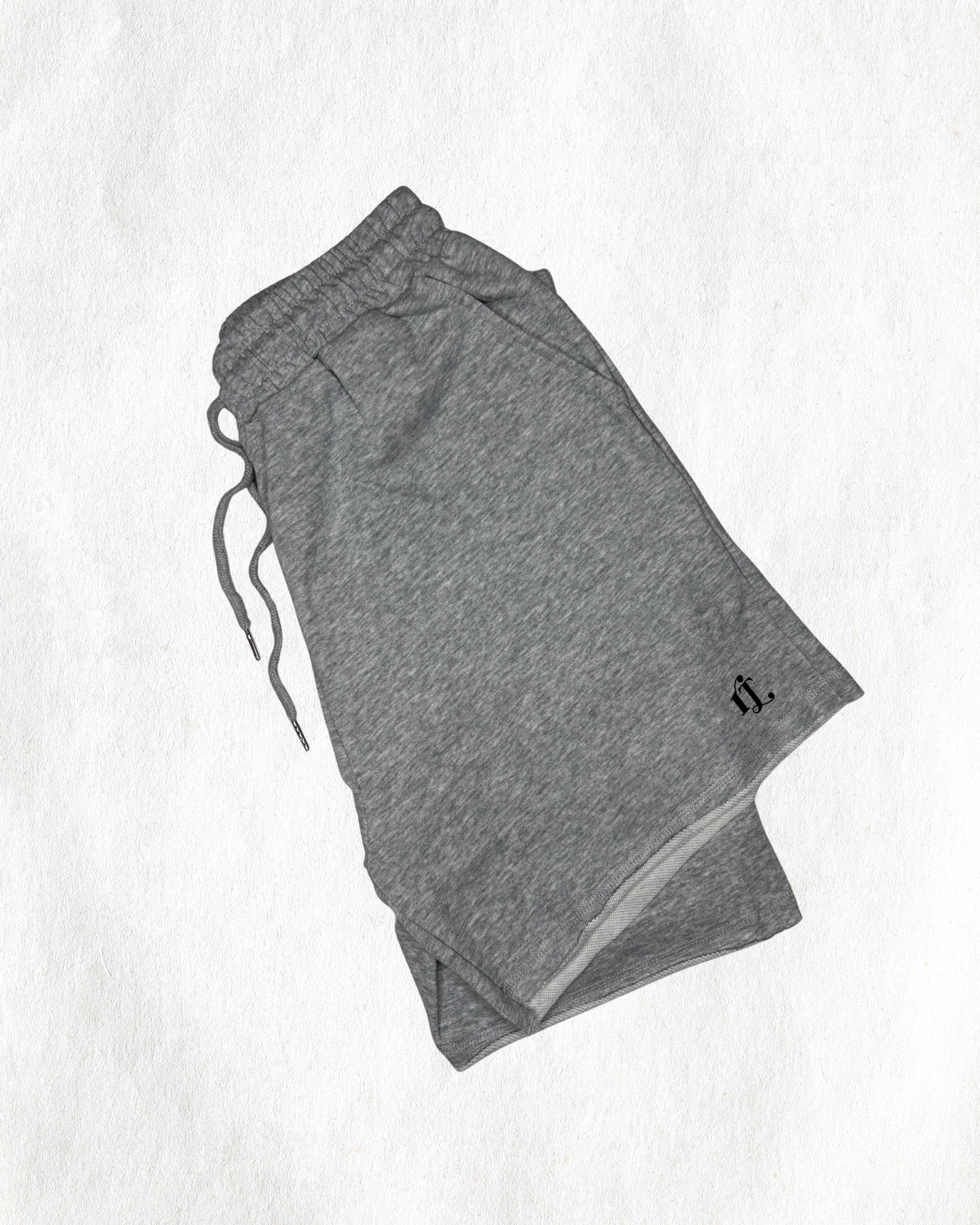 Alpha Cut Shorts - Grey