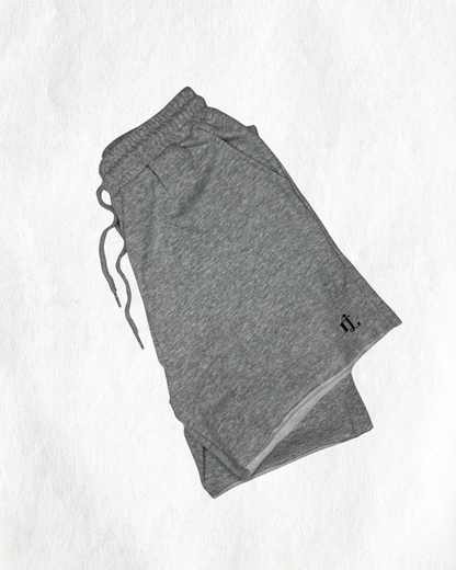Alpha Cut Shorts - Grey
