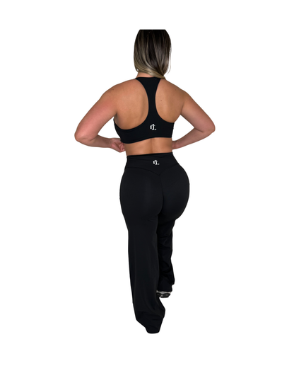 Winter Straight Leg Leggings - Black