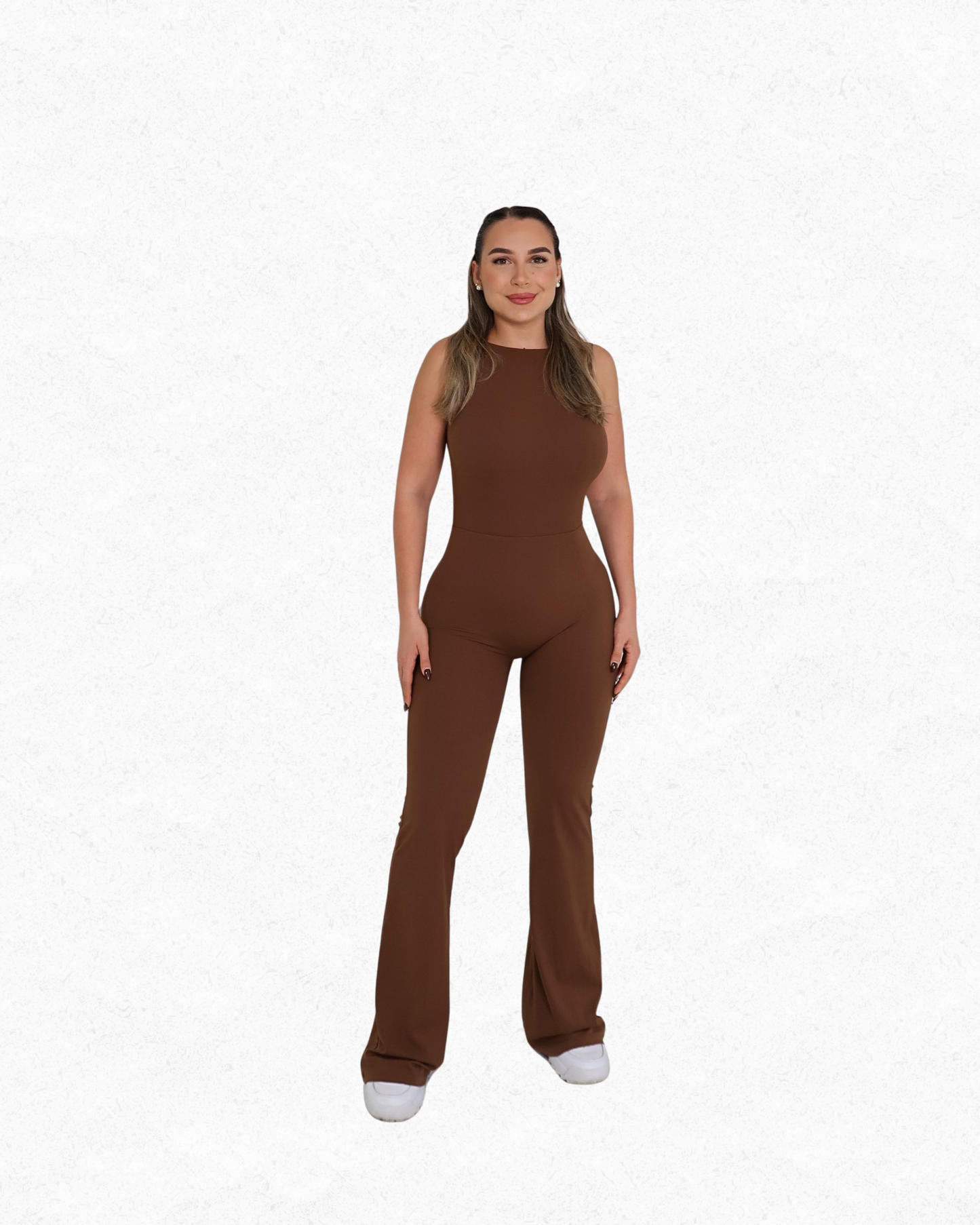 Brown Cowgirl Chic Jumpsuit