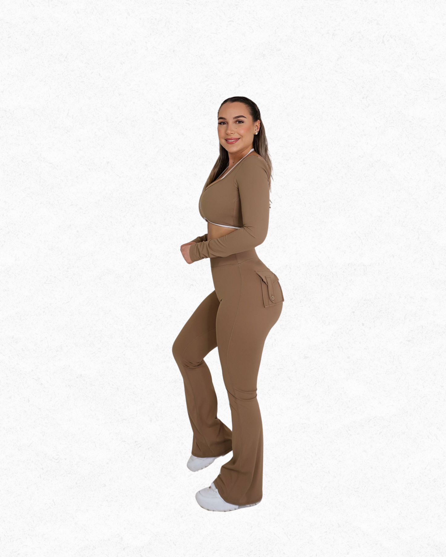 Khaki Bootcut Belle Set