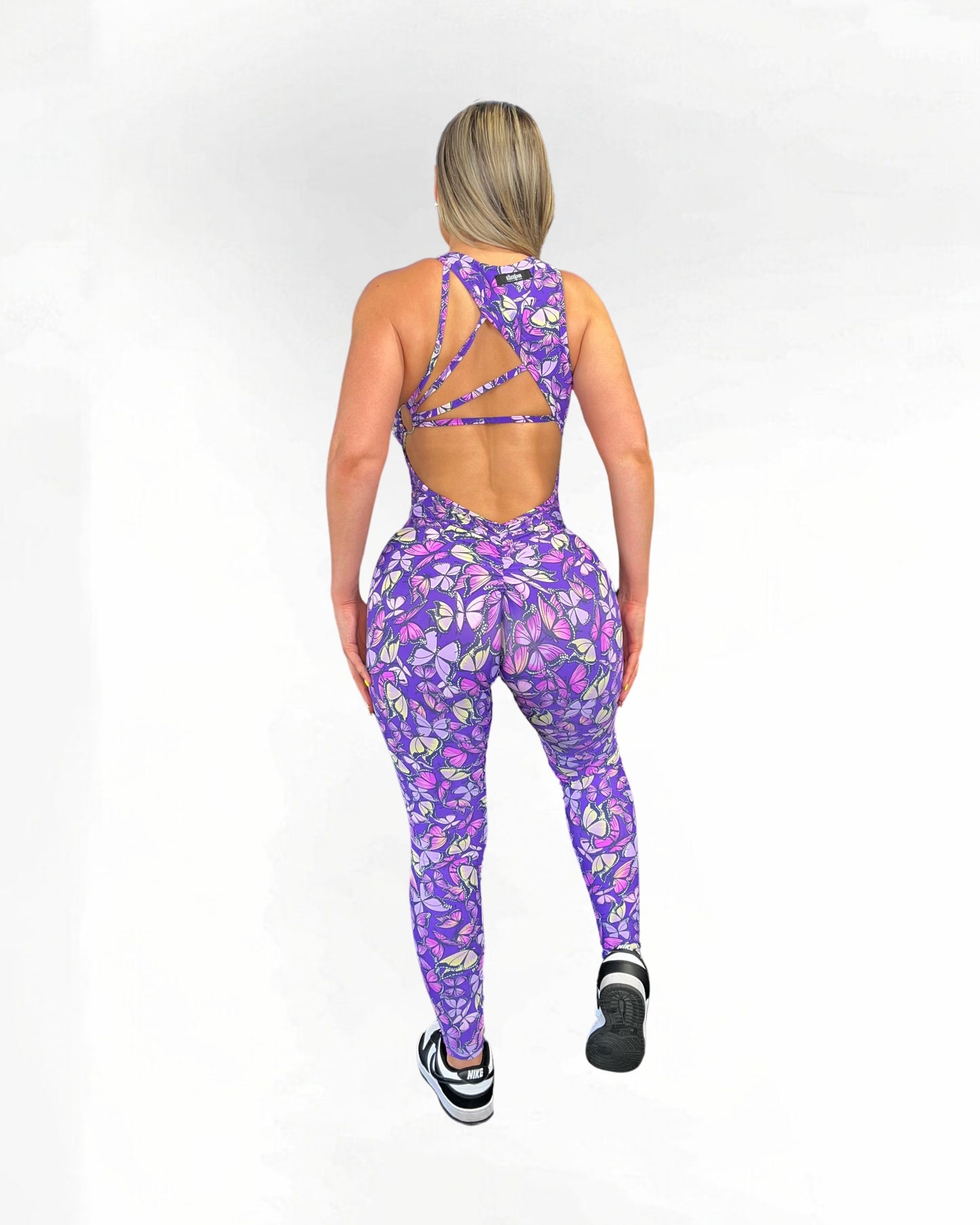 Purple Butterfly Dreams Jumpsuit