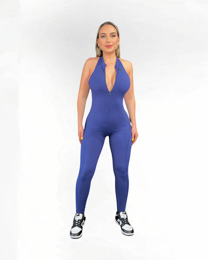 Nautical Nights Zipperella Jumpsuit