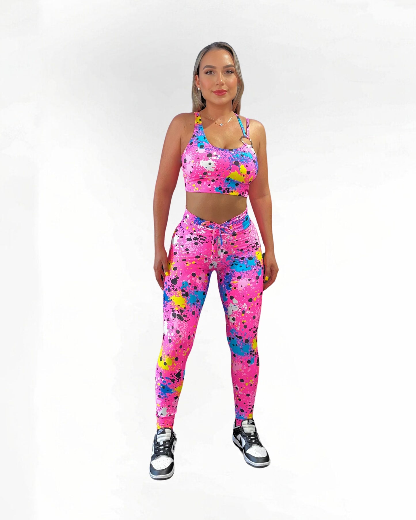 Paint Me Neon Legging Set